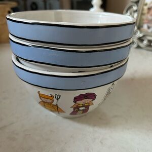 Set Of 3 Goblins Halloween Nesting Bowls By Ursula Dodge